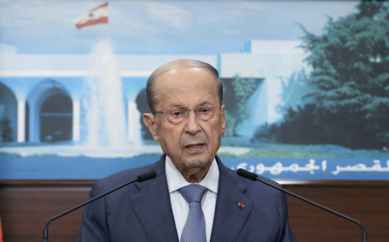 Lebanese president returns electoral law to parliament
