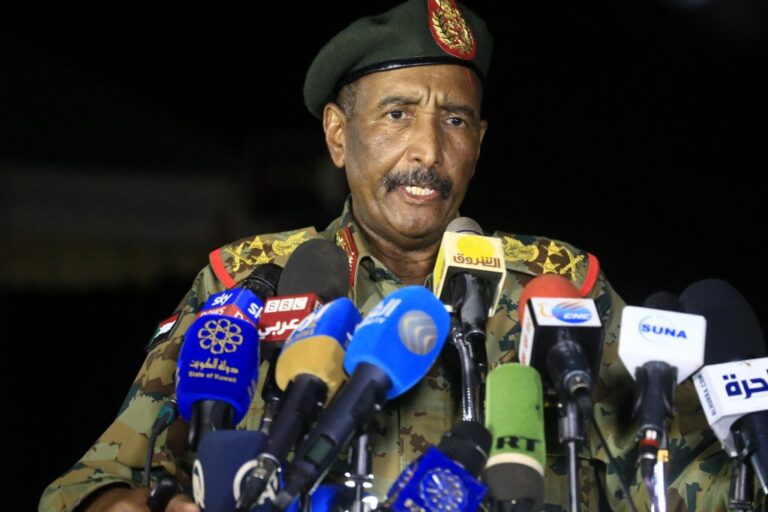 Sudan military leader denies staging coup day after government deposed