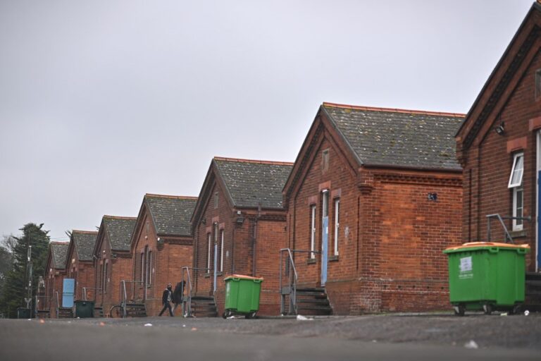 Asylum seekers in Britain housed in mock jail cells