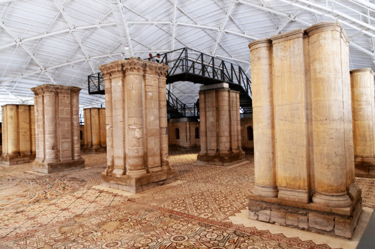 Renovations offer new view of ancient West Bank mosaic