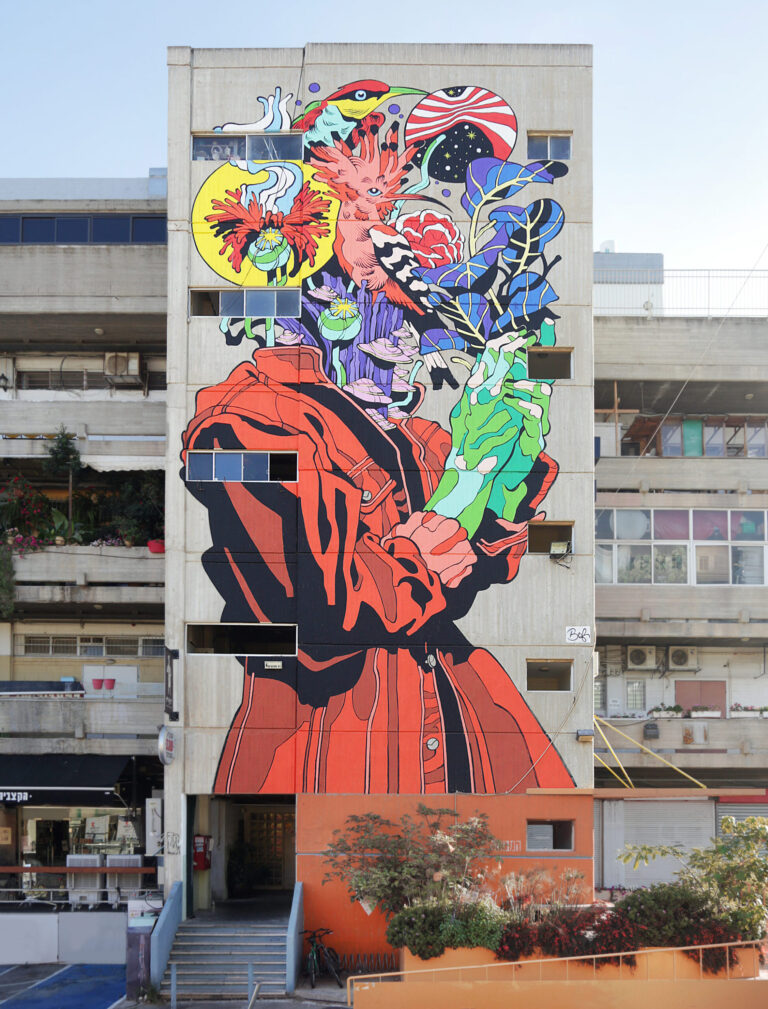 Vibrant Murals by ‘Bicicleta Sem Freio’ Burst with Pop Culture and Cartoon Characters