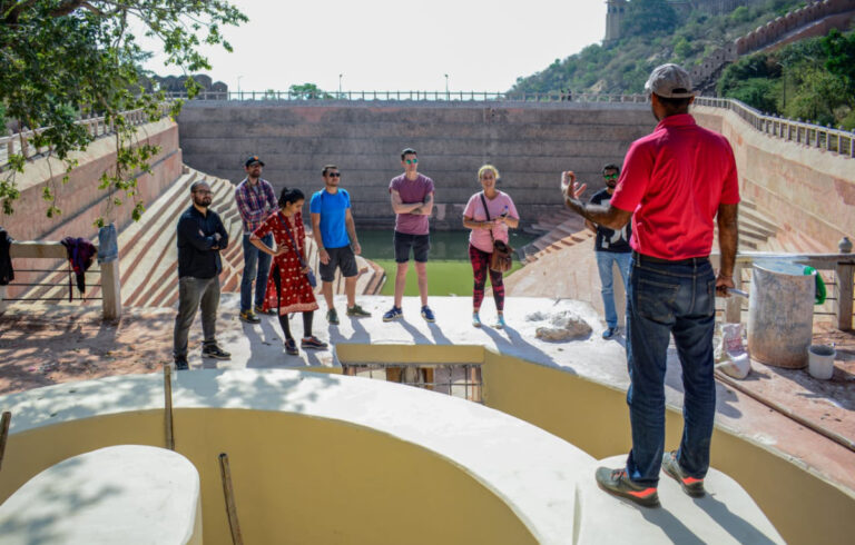 Tourists discover India’s water technological marvels