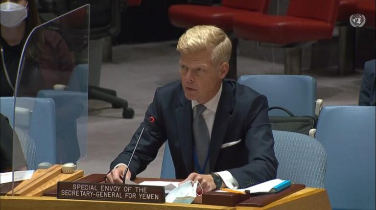 UN Yemen envoy in Aden for talks with government