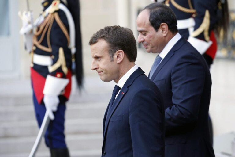 El-Sisi and Macron discuss Libya