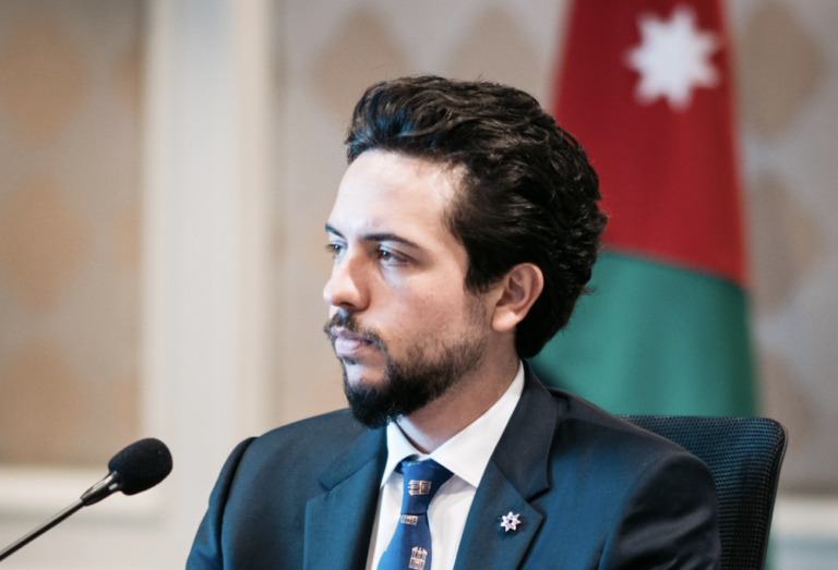 Jordan’s crown prince meets Egyptian president in Cairo