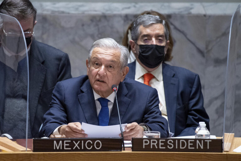 Mexican leader: Richest in world should pay to help poorest