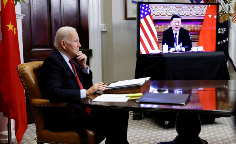 Biden and Xi meet virtually as US-China chasm widens