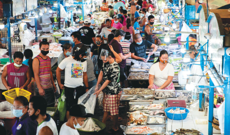 Philippines ditches mandatory wearing of face shields as COVID-19 cases decline