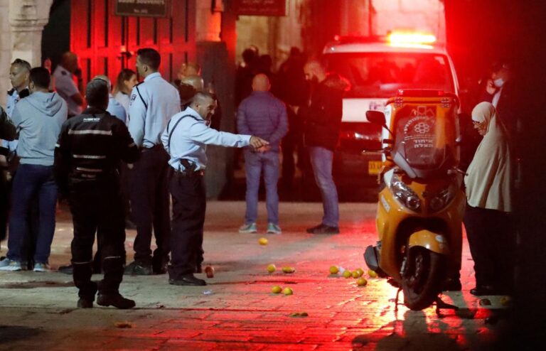 Two Israeli police officers stabbed, Palestinian assailant killed — police