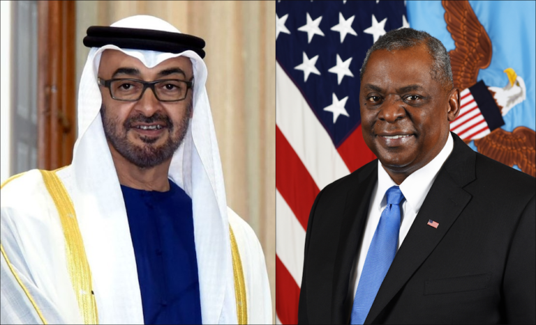 Abu Dhabi crown prince and US defense secretary discuss strategic bilateral relations