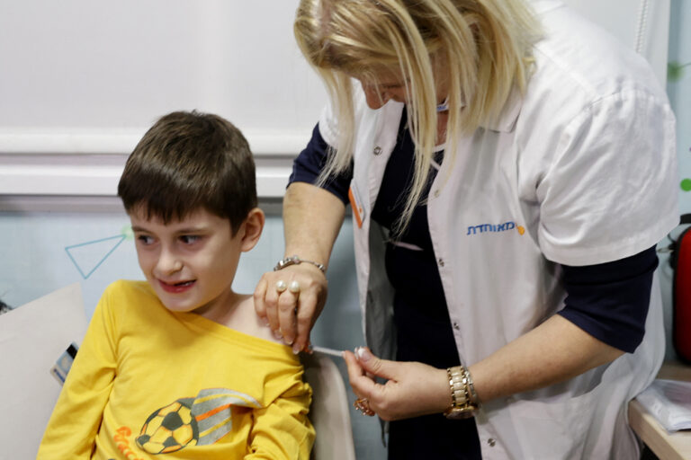Israel starts vaccinating young children as coronavirus cases rise