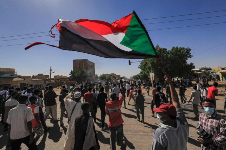 Thousands of Sudanese protest against deal between PM Hamdok and military