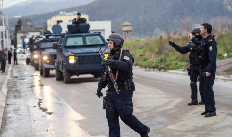 Kosovo man charged in terror trial