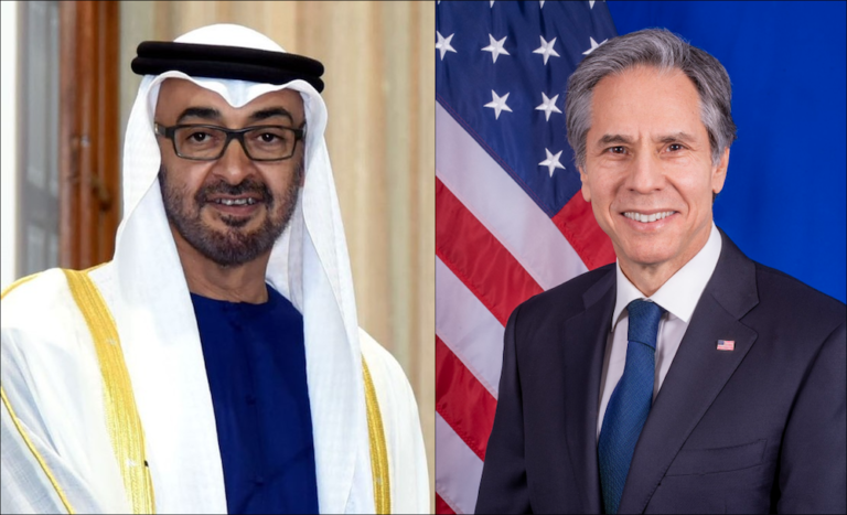 Abu Dhabi crown prince, Blinken discuss regional issues
