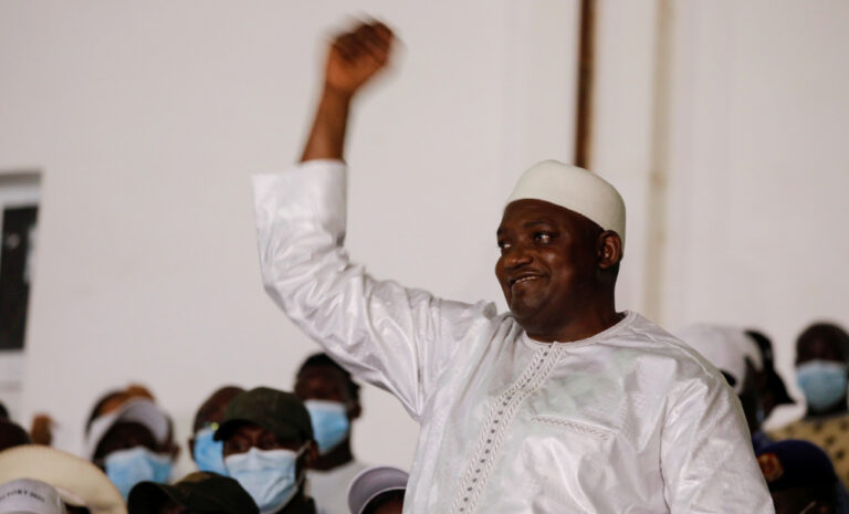 Gambian President Barrow wins re-election; opposition cries foul