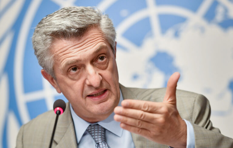 UN refugee chief warns of world’s inability to restore peace