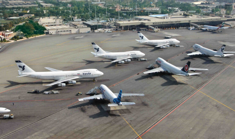 Half of Iran’s civil jets grounded for lack of spare parts