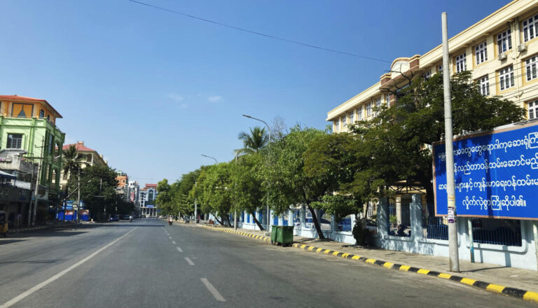 ‘Silent strike’ against junta empties Myanmar streets