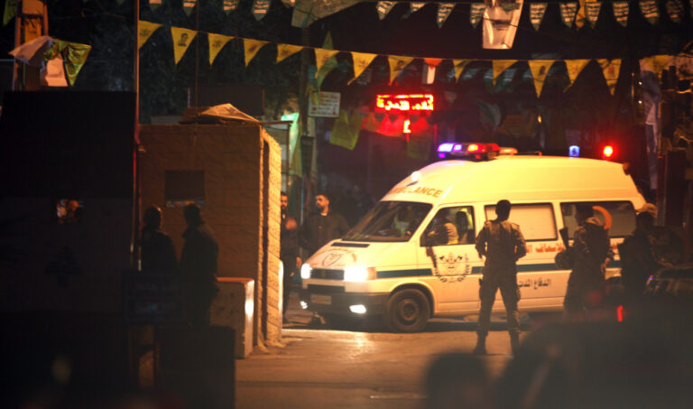 Around a dozen people injured in explosion at south Lebanon Palestinian camp