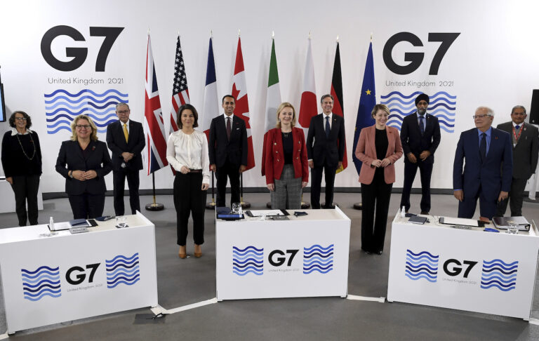 G7 says Iran must stop nuclear escalation