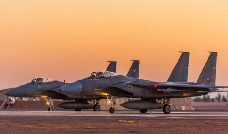 Arab coalition airstrikes hit ballistic missile, drone sites in Sanaa