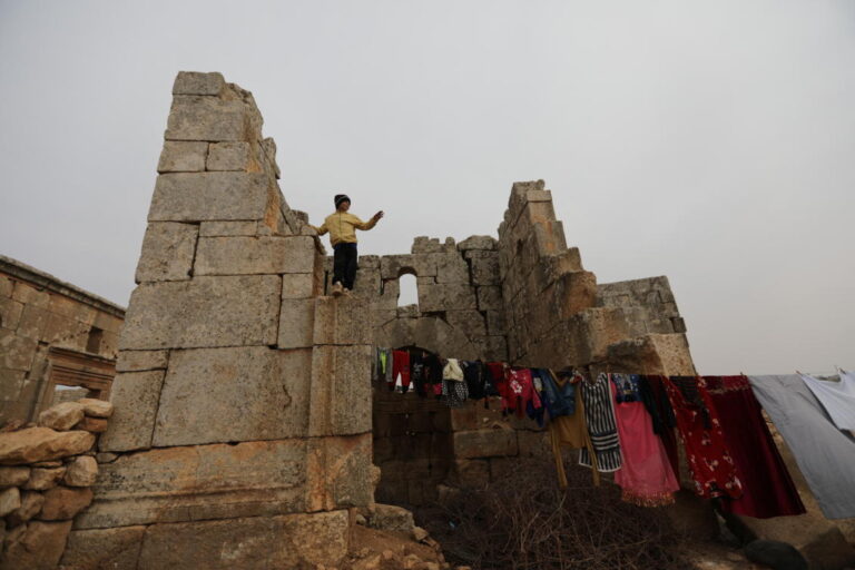 Life in ruins: Ancient sites shelter Syria’s displaced