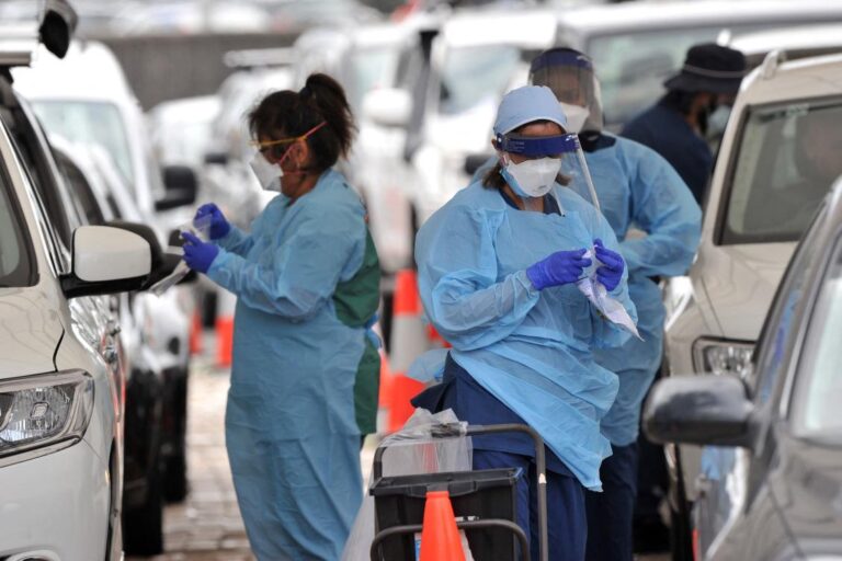 Australian state reimposes masks after major spike in COVID-19 cases