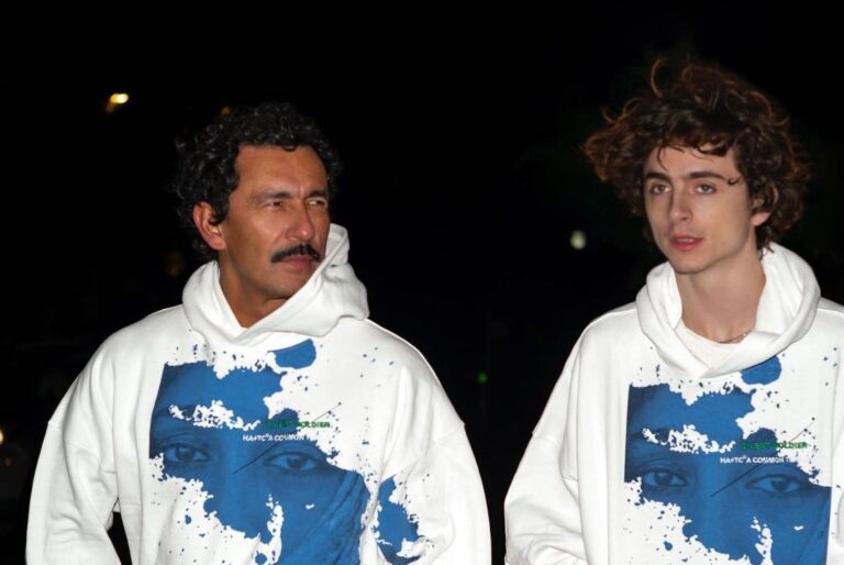 Actor Timothee Chalamet, designer Haider Ackermann create hoodies to help Afghan women