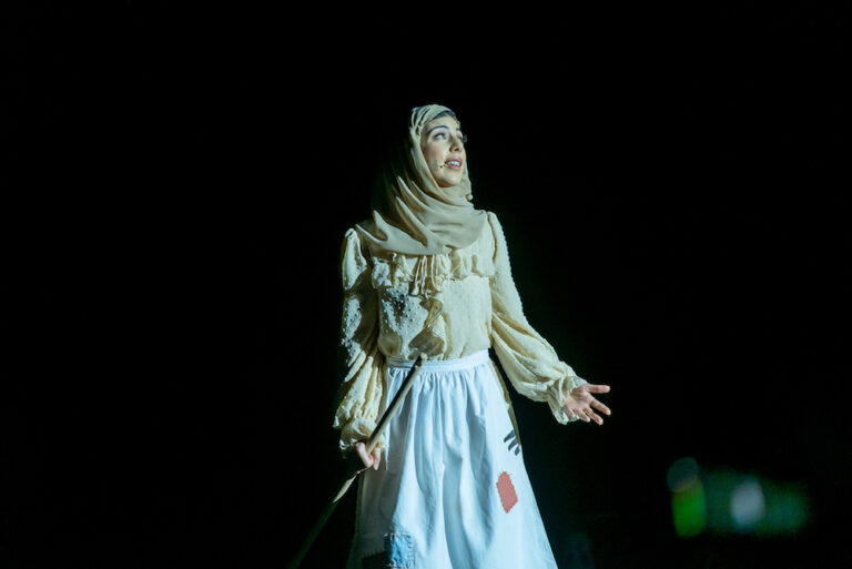 She’s behind you! Debut Muslim panto sweeps Britain