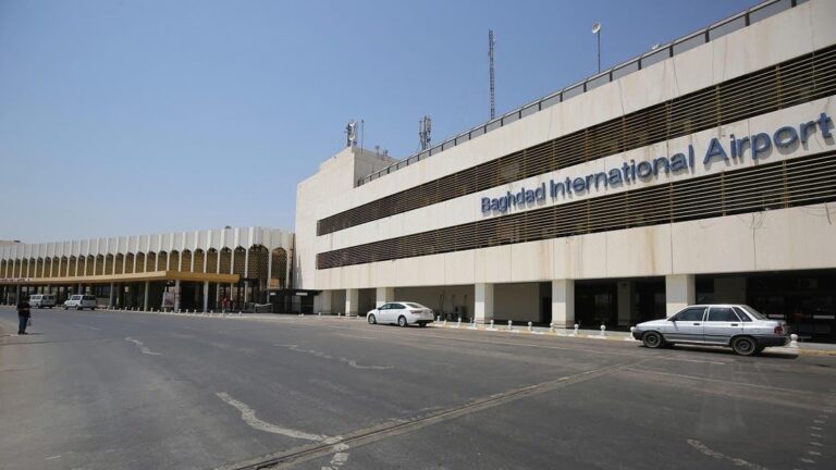 Rocket hits military base near Baghdad airport