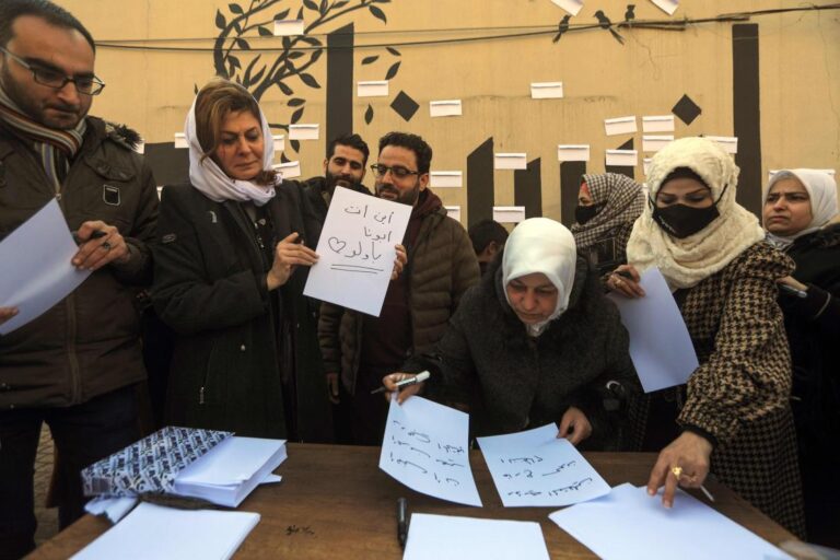 Syrians seek word of loved ones missing in regime jails