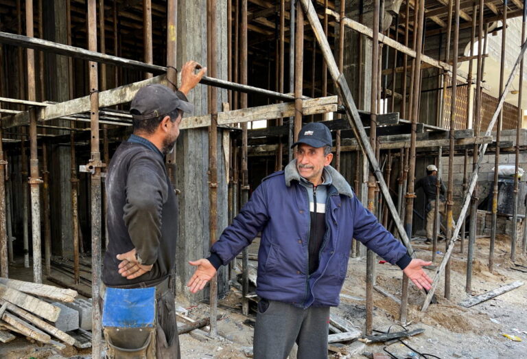 With most Gaza homes wrecked by war still in ruins, smiles for the lucky few