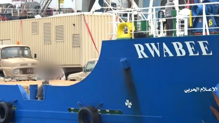 UN Security Council condemns Houthi seizure of Rwabee cargo ship