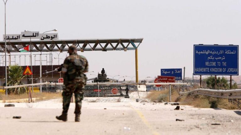 Jordanian army officer killed, three injured in shooting near border with Syria