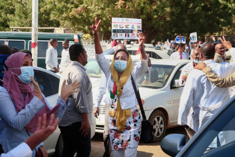 Sudan doctors protest state violence in post-coup rallies