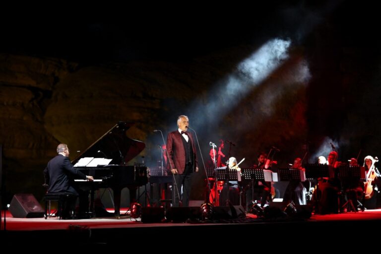 Asti Symphony Orchestra heads to AlUla to perform with Andrea Bocelli