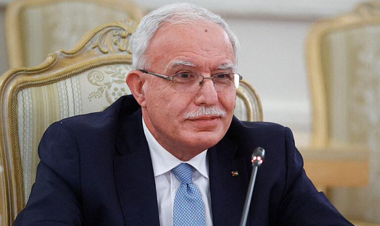 Palestinian foreign minister says US moving too slow on pushing peace