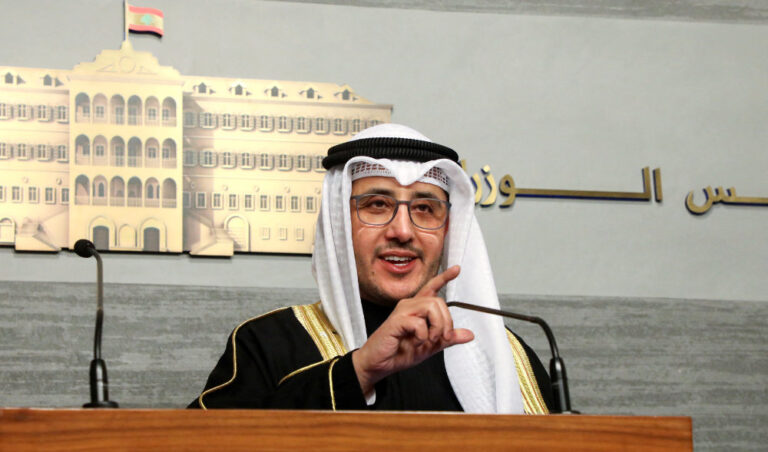 Kuwait FM: Lebanon ‘should not be platform for aggression’