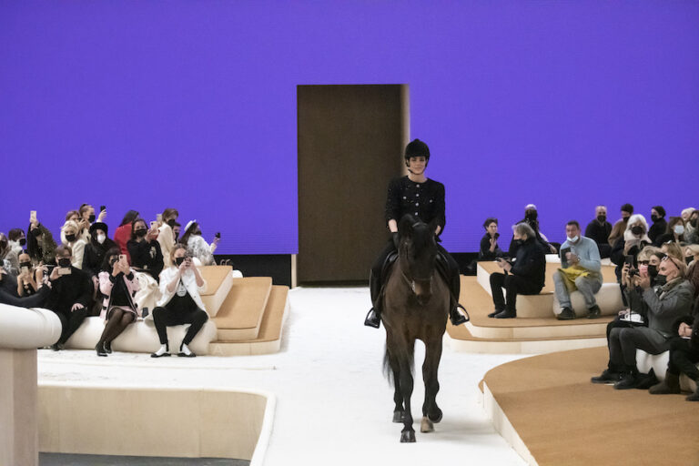 Grace Kelly’s granddaughter appears on horseback for Chanel