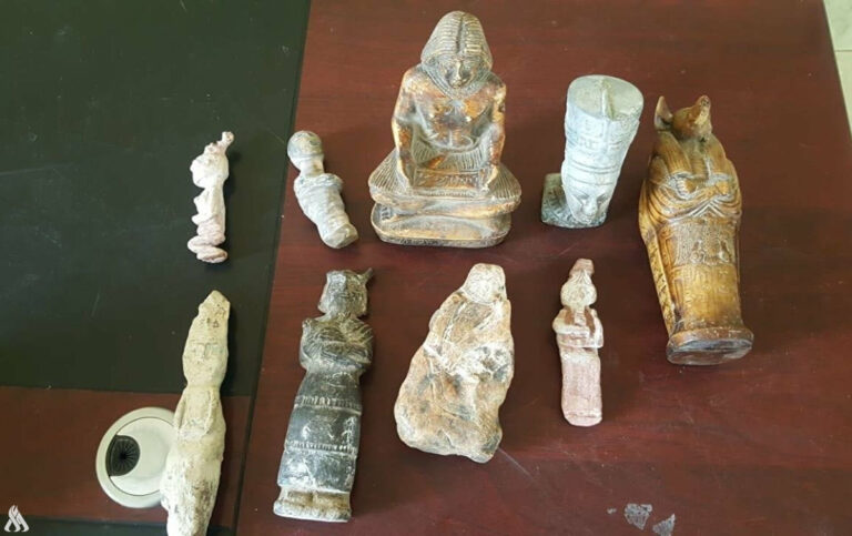 Iraq receives hundreds of trafficked antiquities from Lebanon