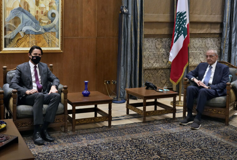 US urges Lebanon to resolve maritime border issue with Israel
