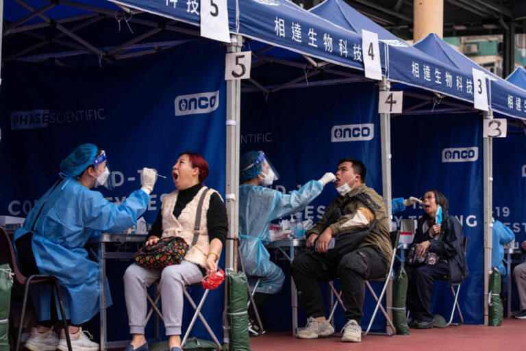 Hong Kong leader says fifth COVID wave has ‘overwhelmed’ city’s capacity