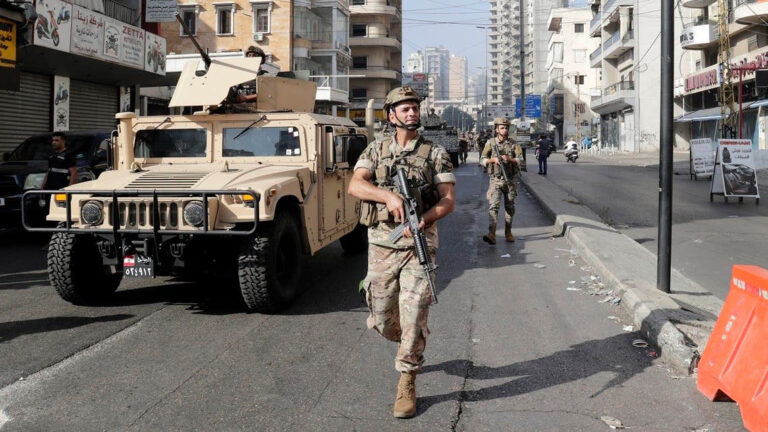 Lebanese trust army — not Hezbollah — to secure stability, poll shows