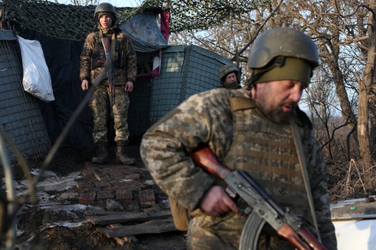 Ukraine’s western allies warn Putin of tough sanctions following Russian recognition of rebel republics