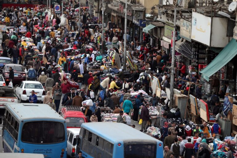 Egypt’s population up 1m in 232 days