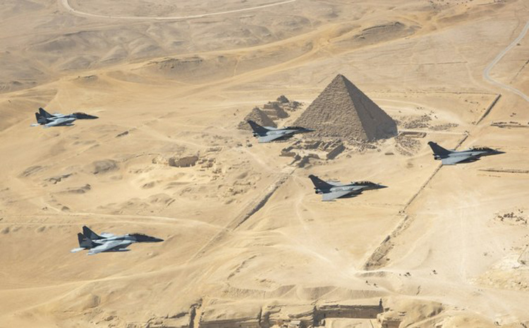 Egyptian, French forces launch joint drill