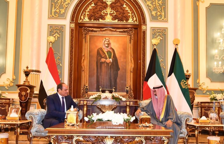 El-Sisi affirms Egypt’s keenness on Kuwait, Gulf’s stability and security in confronting internal and regional challenges