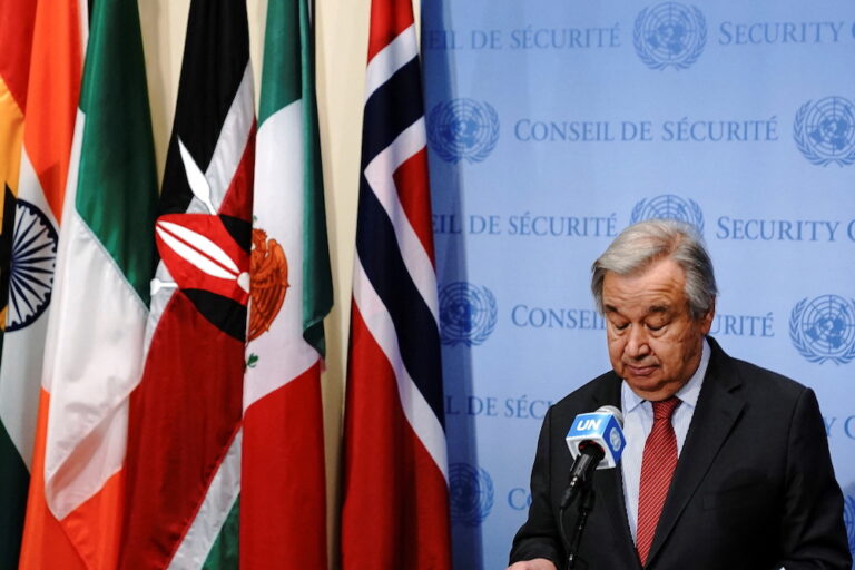 UN chief repeats his plea to Putin to halt Russia’s war on Ukraine
