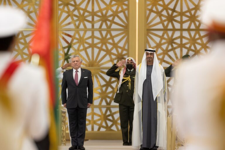 Abu Dhabi crown prince, Jordan’s king discuss regional, international developments