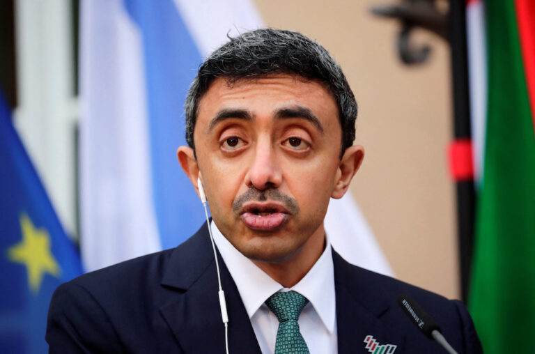 UAE foreign minister discusses developments with US, UK counterparts